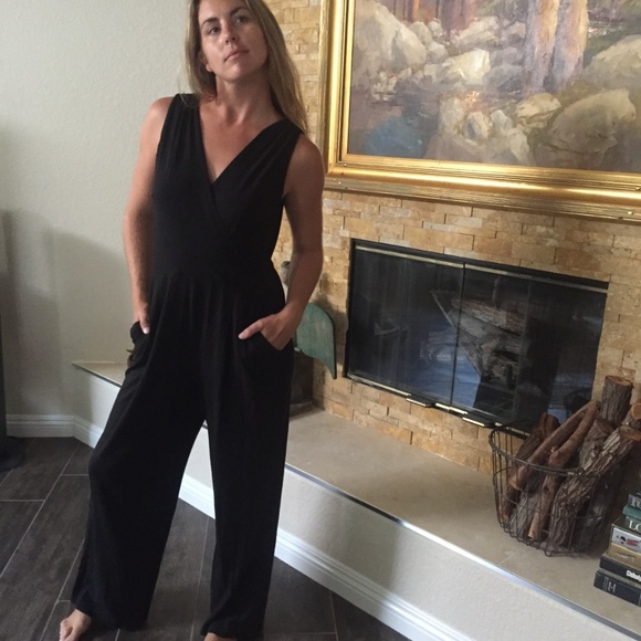 Cache Pants - CACHE "High Waisted" JumpSuit